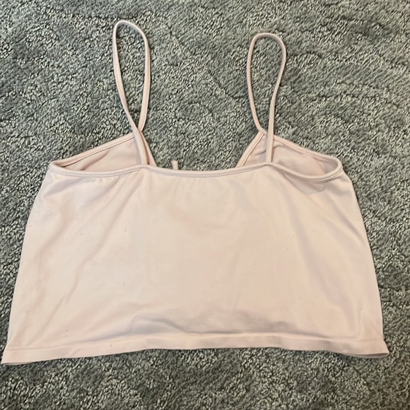 poof light pink tank with adjustable front - Picture 2 of 3